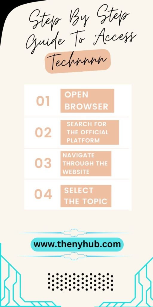 Step By Step Guide To Access Technnnn