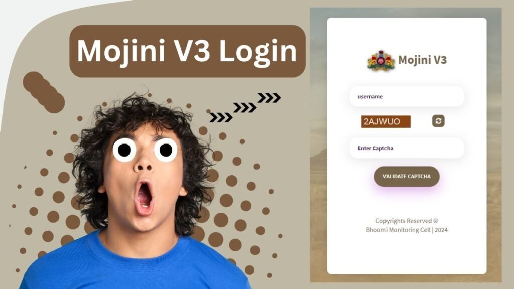 Mojini V3 Login